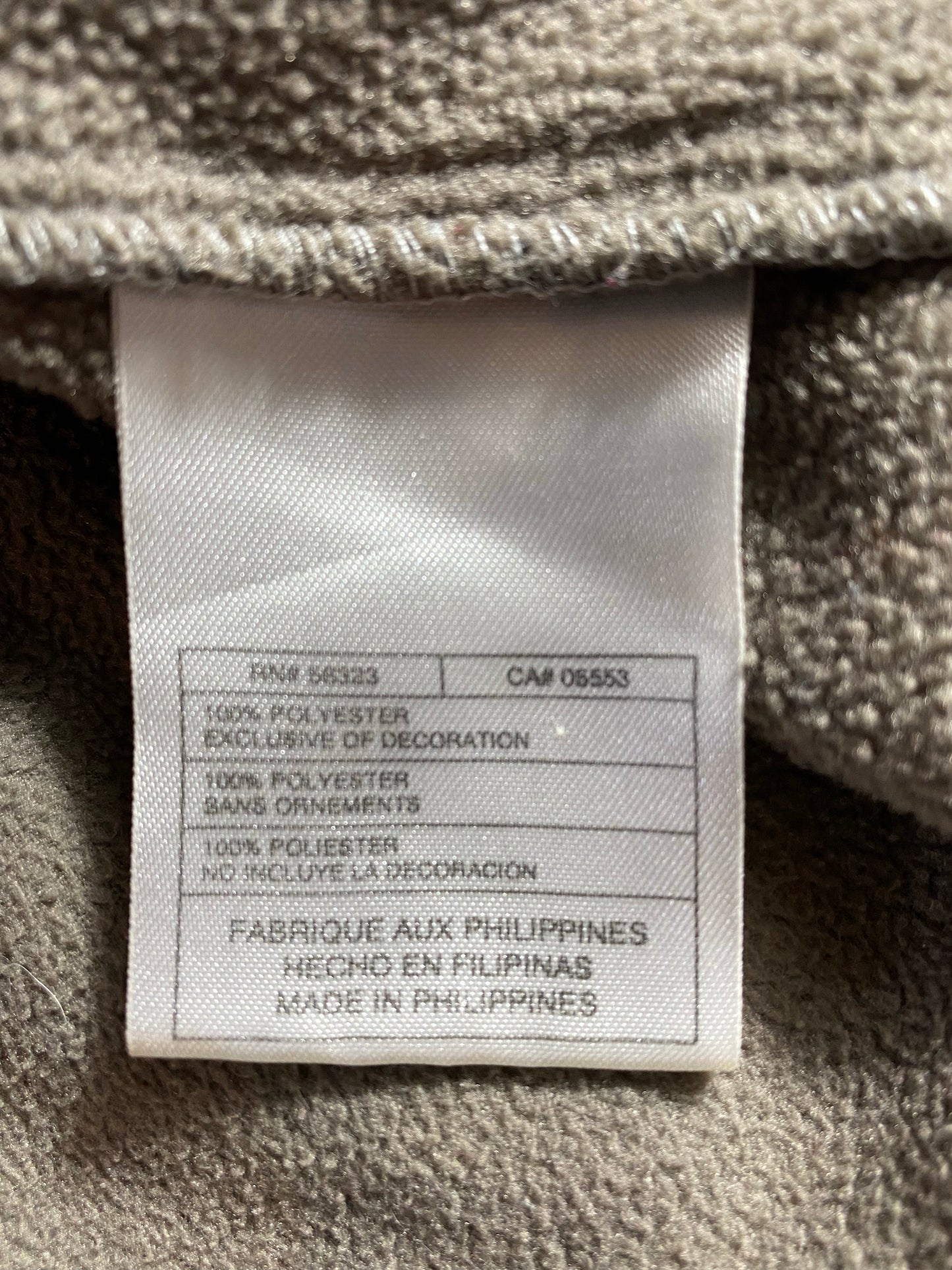 Vintage NIKE Size No Tag (Approx.XL) Half Zip Fleece Jacket / K6070