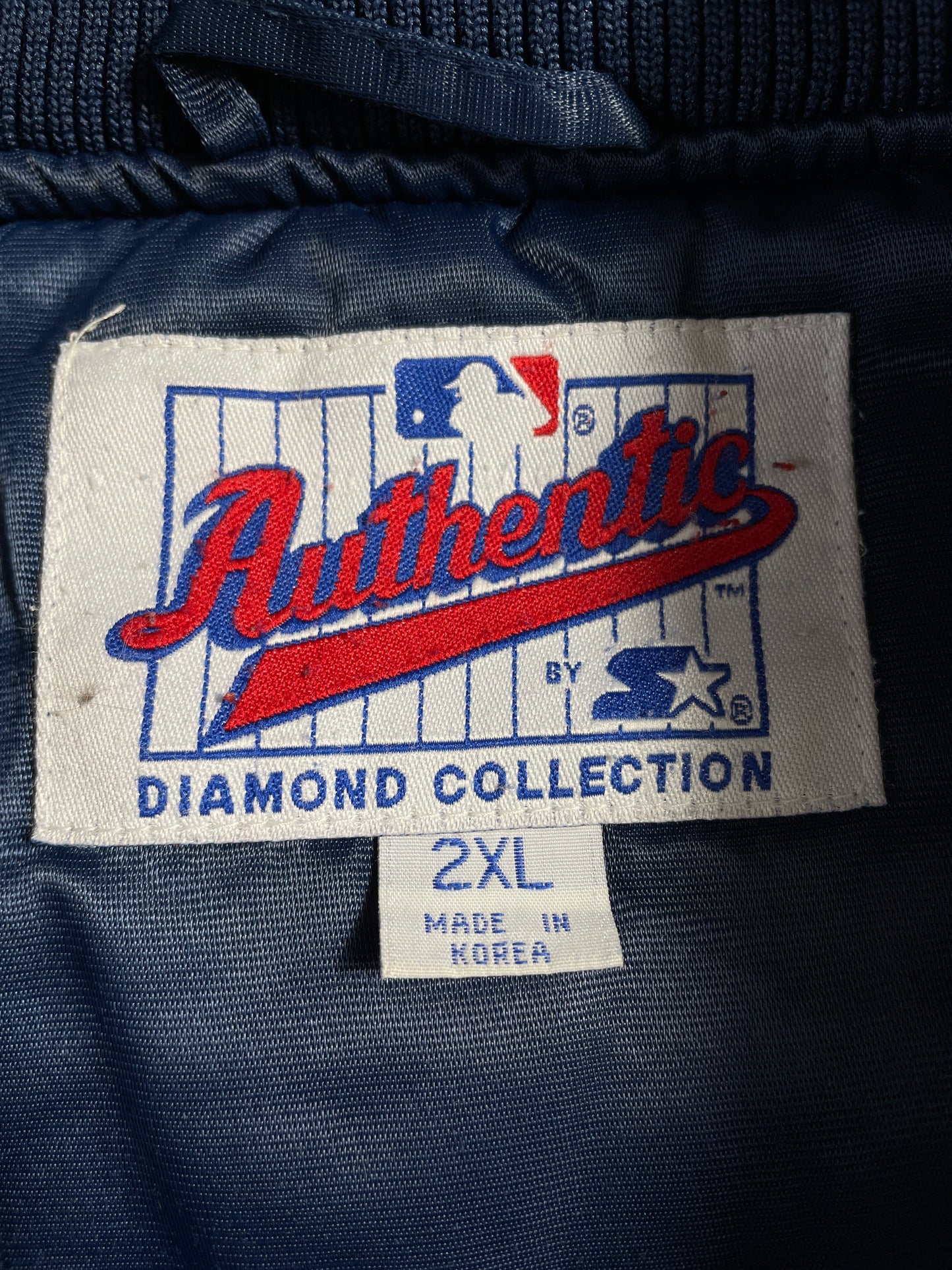 Vintage STARTER x MILWAUKEE BREWERS Size XXL Vintage Nylon Padded Jacket / E864