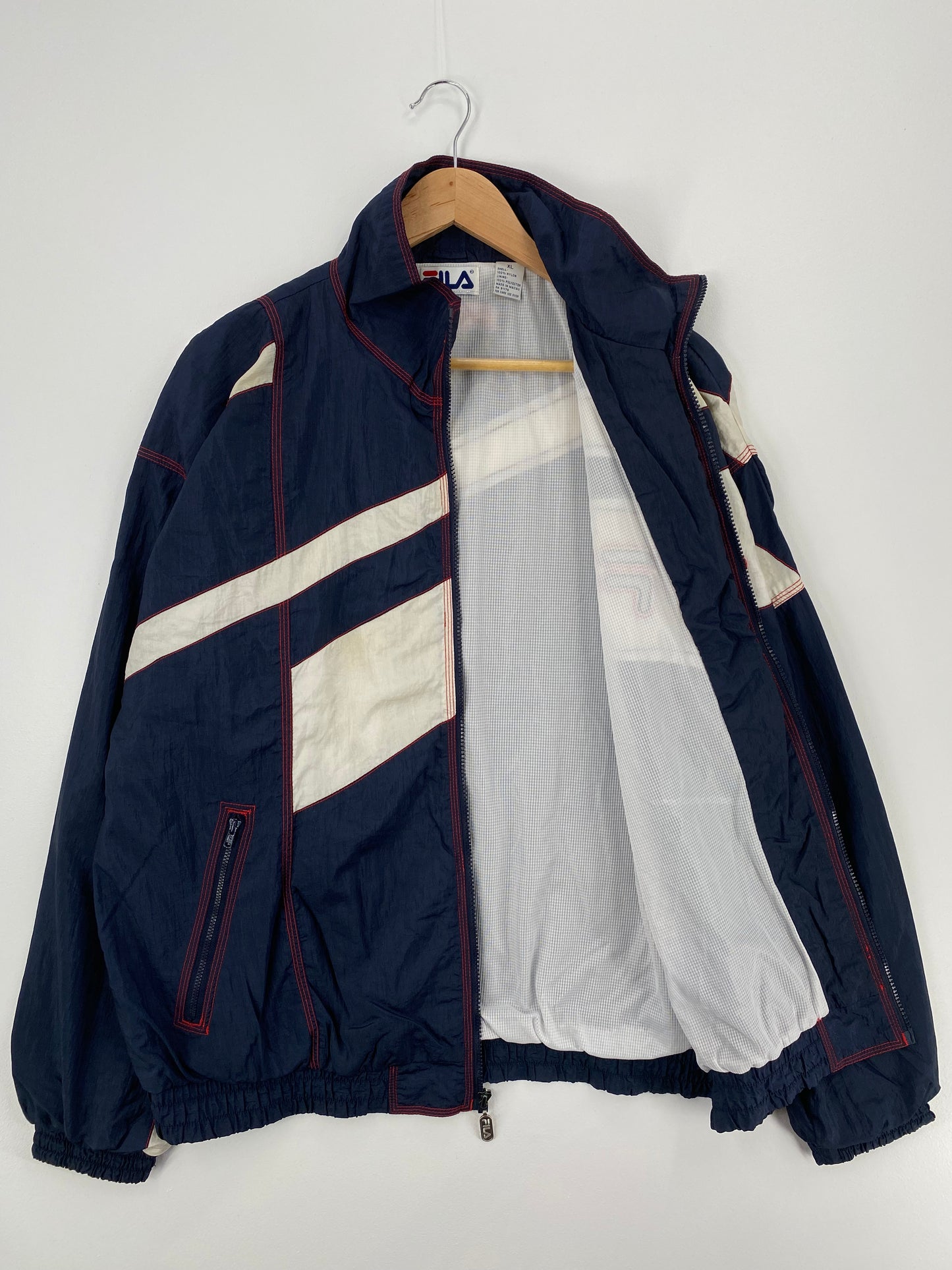 90’s FILA Size XL Vintage Nylon Jacket  / A343