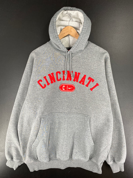 00' NIKE CINCINNATI Size L Vintage Hoodie Sweat-shirt / A5607
