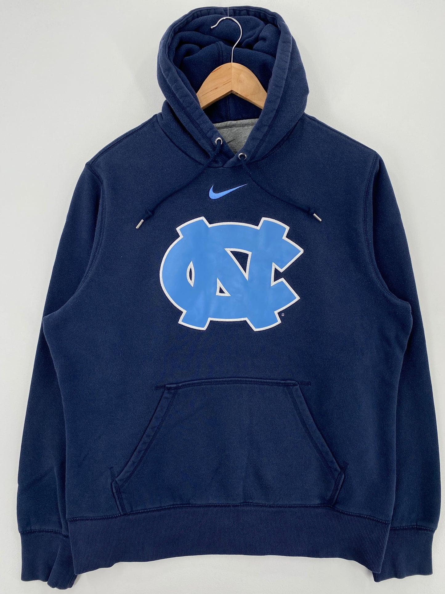 Vintage NIKE NORTH CAROLINA Size L College Hoodie Sweat-Shirt / A4567