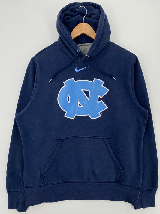 Vintage NIKE NORTH CAROLINA Size L College Hoodie Sweat-Shirt / A4567