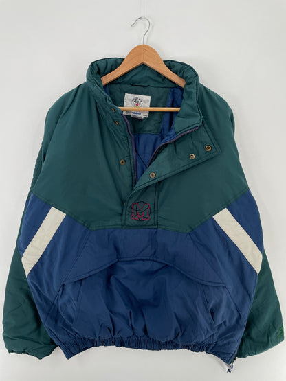90's STARTER x DISNEY MICKEY Size XL Vintage Padded Nylon Jacket / A9918