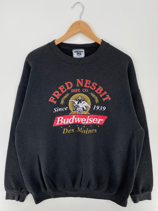 90’s BUDWEISER Size XL Sweat-shirt / A253