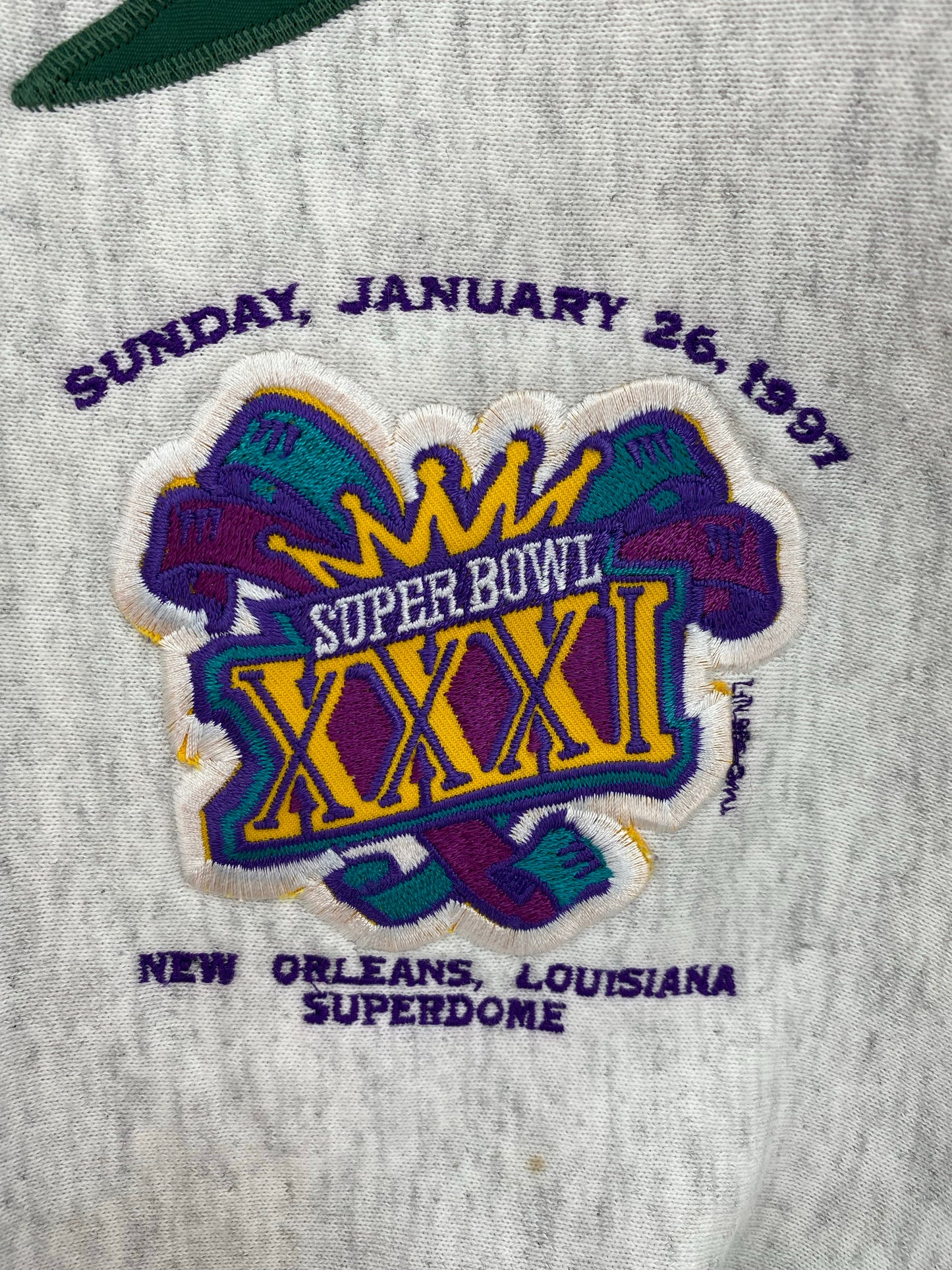 1997' GREEN BAY PACKERS Size XL Vintage NFL Sweat-Shirts/ K6975