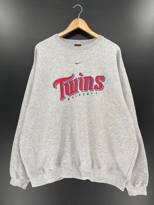 00' NIKE MINNESOTA TWINS Size XXL Vintage Sweat shirt / K5181