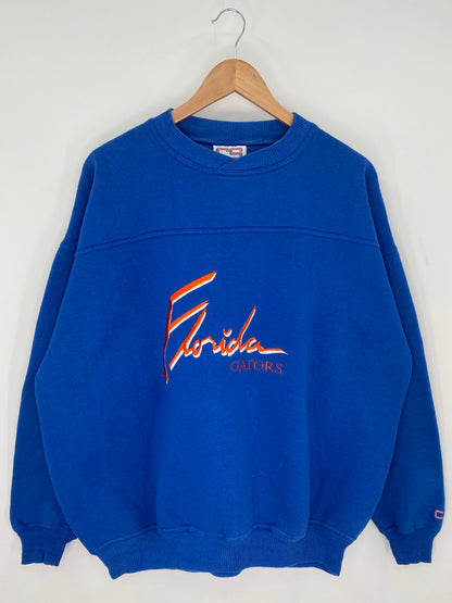 90's FLORIDA GATORS Size XL Vintage College Sweat-Shirts/ K9423