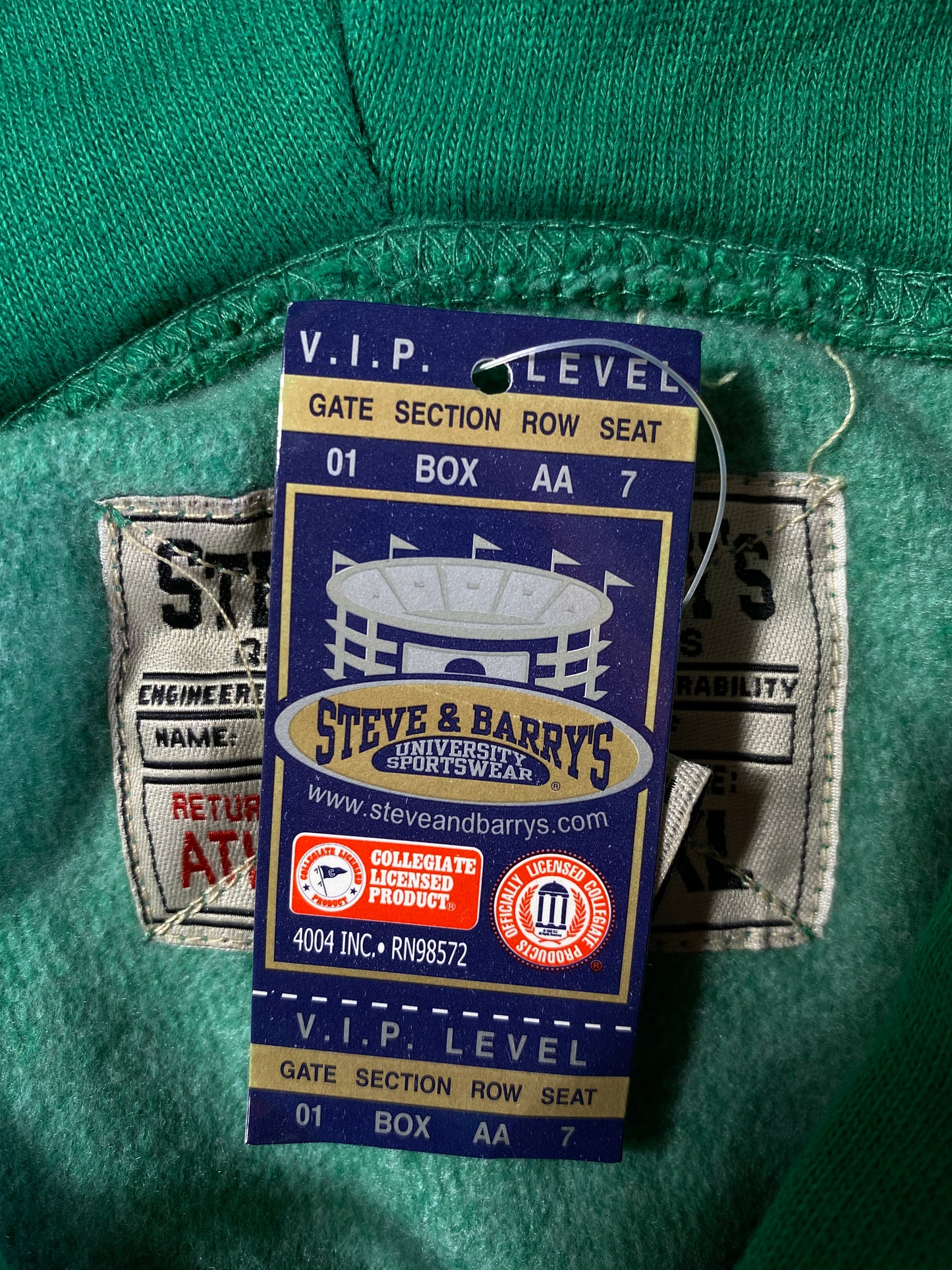 Vintage MICHIGAN STATE Size XL Vintage College Hoodie Sweat-Shirt / A7158