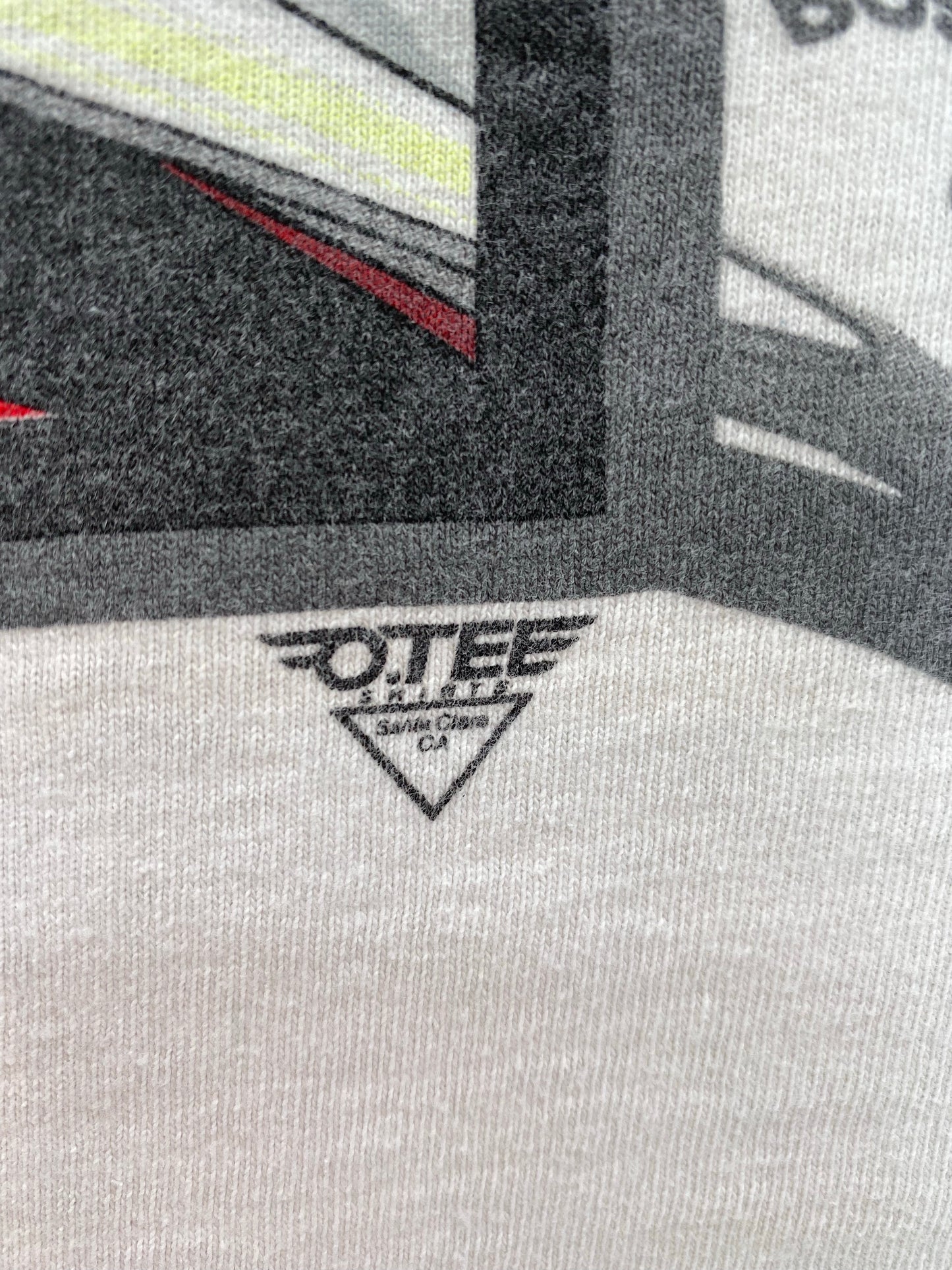 1992' RICK MEARS Made in USA Size XL Vintage Racing T-Shirt / K6218