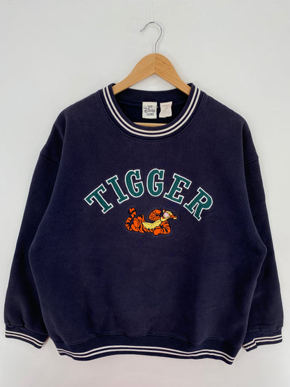00' DISNEY TIGGER Size L Vintage Sweat-shirt / A4618