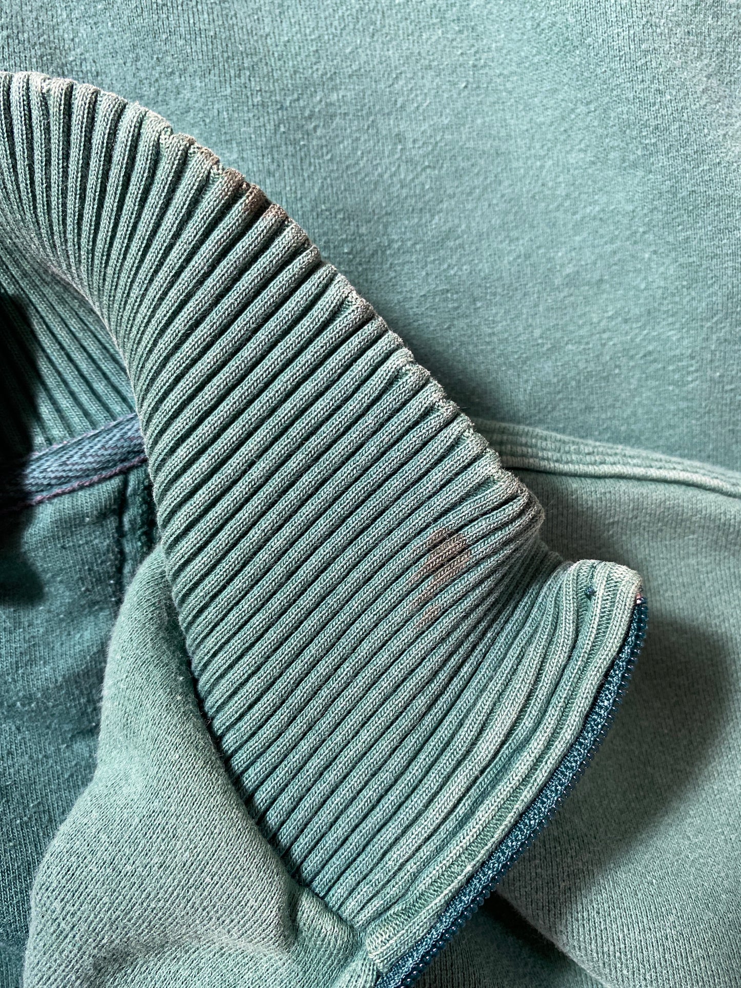 90’s ADIDAS Equipment Size S Vintage Half-zip Sweat-shirt / K2102