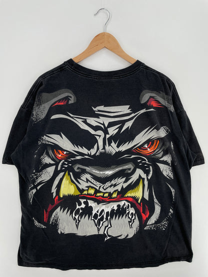 2007 HUSTLE LOYALTY RESPECT Size XXL Vintage T-shirt / A4193