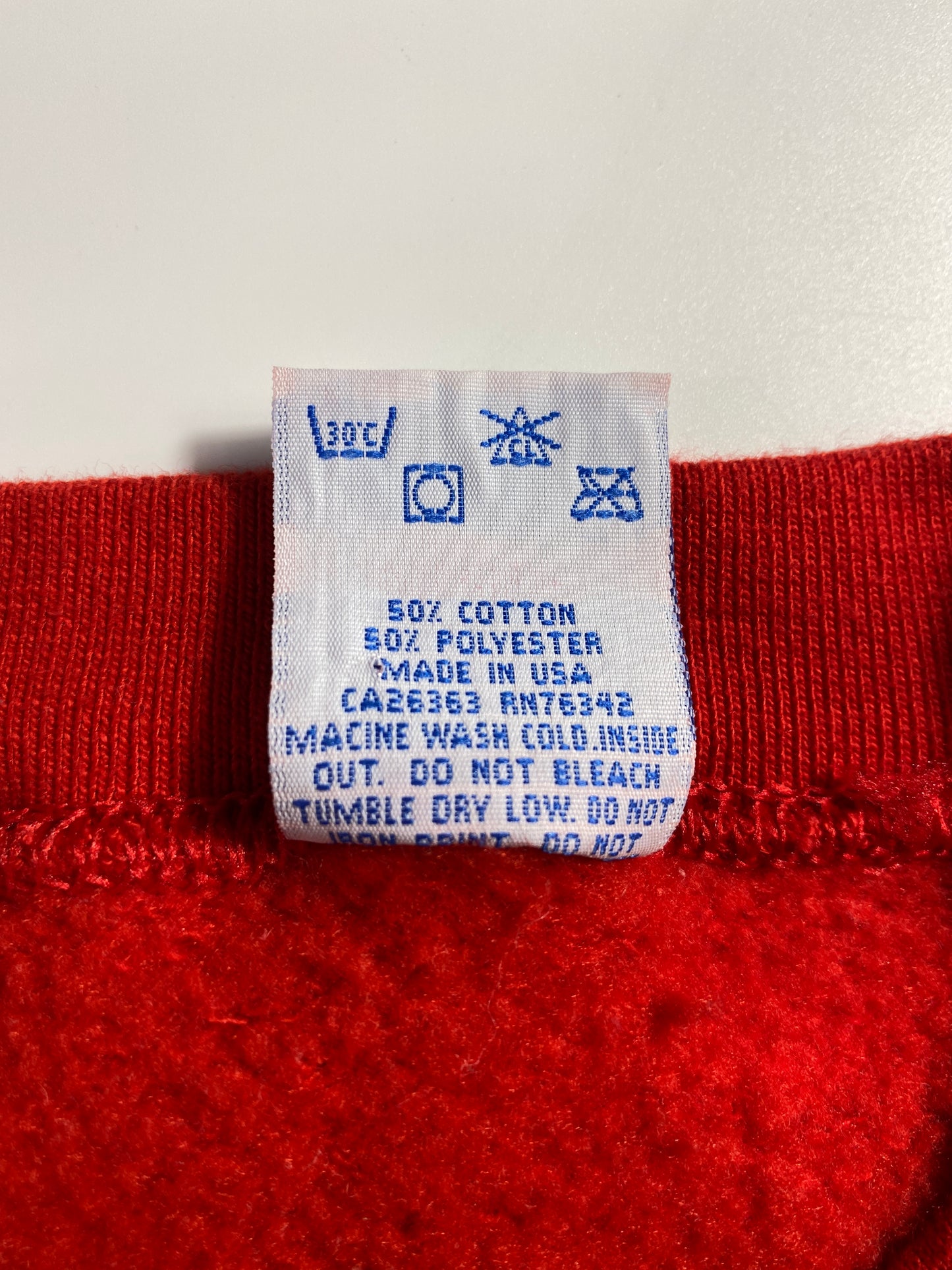 90's SALEM x KANSAS CITY CHIEFS Made in USA Size XXL Vintage NFL Sweat-Shirt / A5038