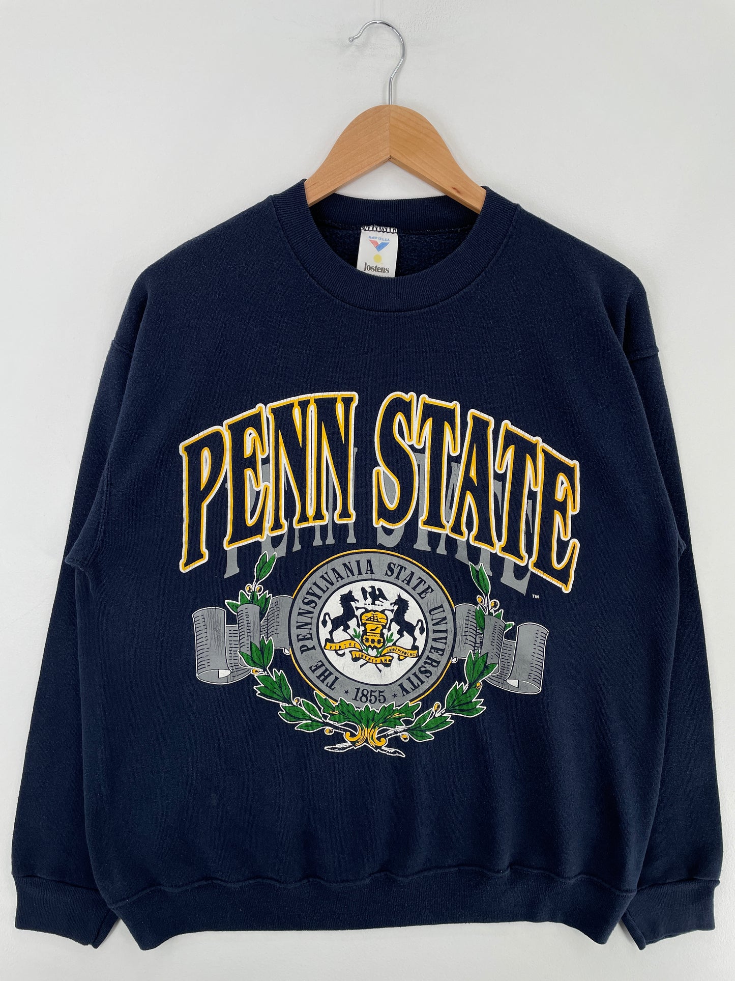 90's PENN STATE Made in USA Size L Vintage College Sweat-shirt / E2689S