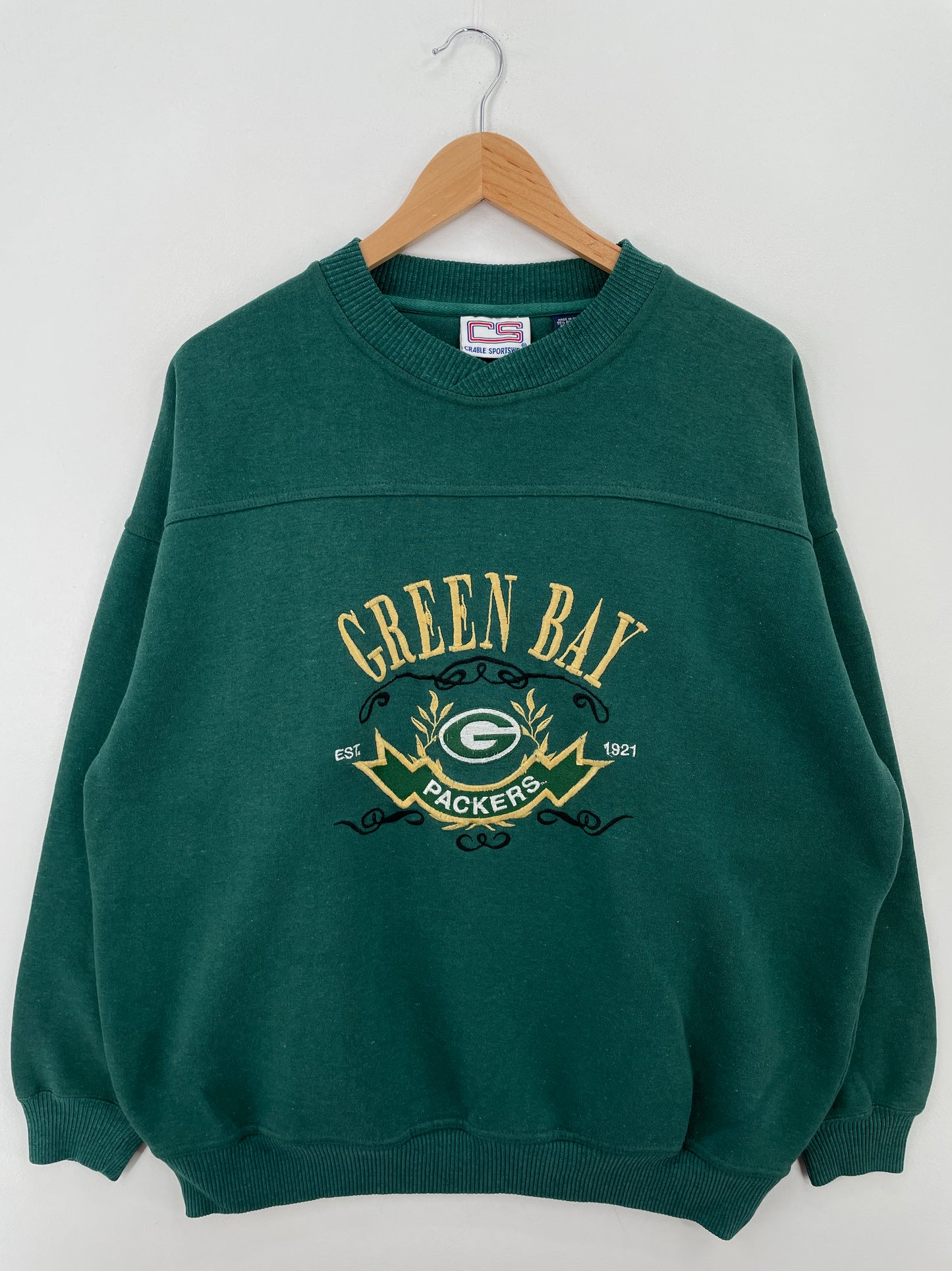 90’s GREEN BAY PACKERS Size XL Vintage NFL Sweat-shirt / A6927