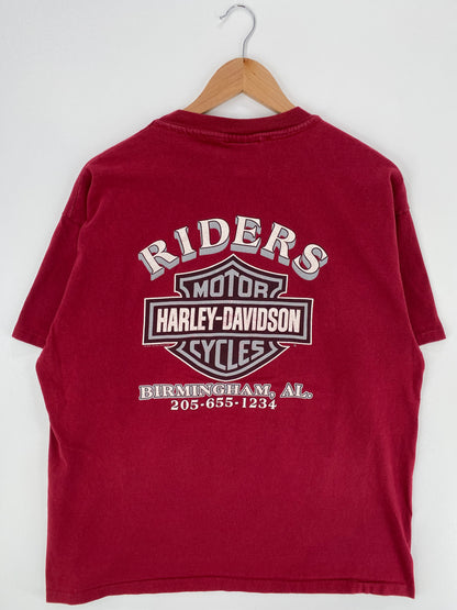 1995 HARLEY DAVIDSON Made in USA Size XL Vintage T-Shirt / A672