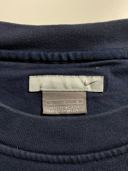 00' NIKE MINI SWOOSH Size L Vintage Sweat-shirt / K6173