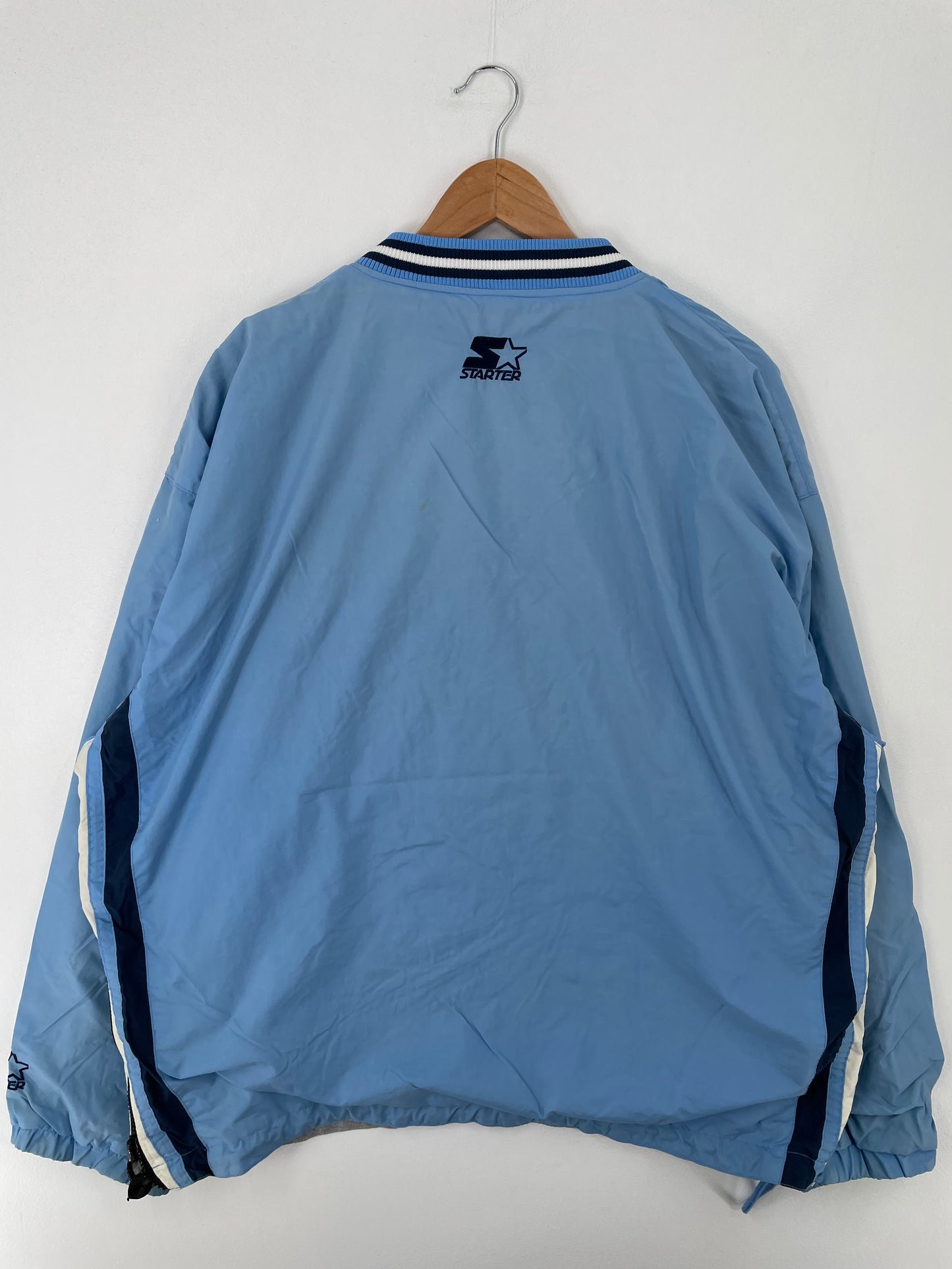 90's STARTER x CAROLINA TAR HEELS Size L Vintage NFL Reversible Nylon Jacket / A9554