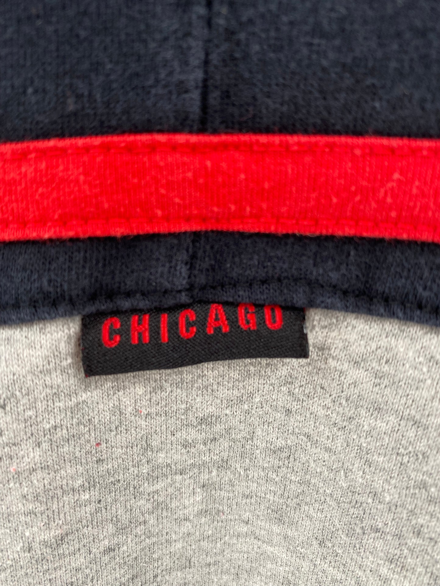 00' NIKE CHICAGO BLACKHAWKS Size XL Vintage NHL Hoodie Sweat-Shirt / K6111