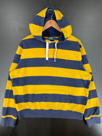 .90's POLO RALPH LAUREN Size XXL Vintage Hoodie Sweat-shirt / E1873S