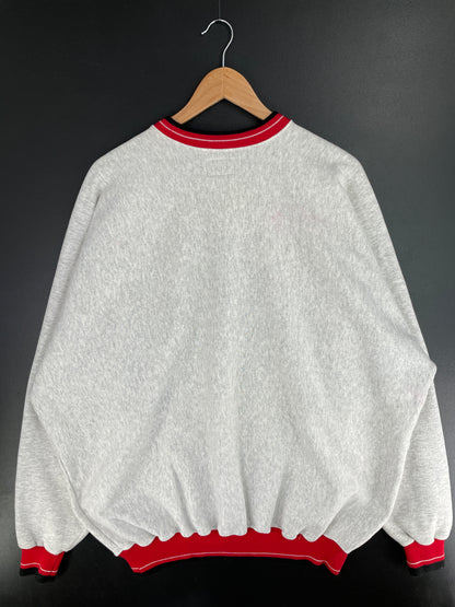 90's CHICAGO BLACKHAWKS Made in USA Size XXL Vintage NHL Sweat-Shirt / A9767