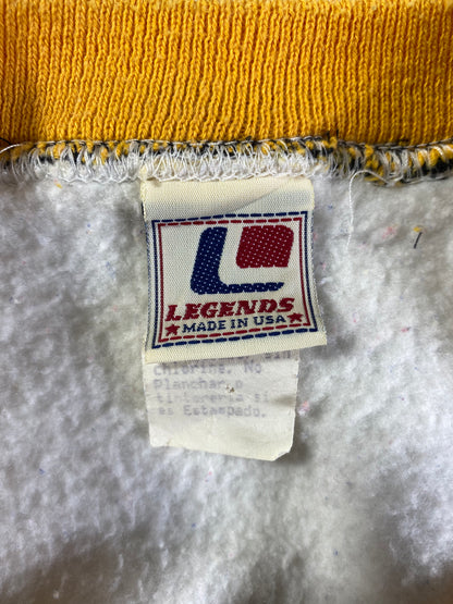 90’s HAWKEYES Made in USA Size XXL Vintage College Sweat-shirt / A454