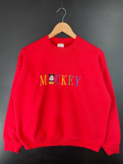 90's DISNEY MICKEY Made in USA Size L Vintage Sweat-shirt / A7421