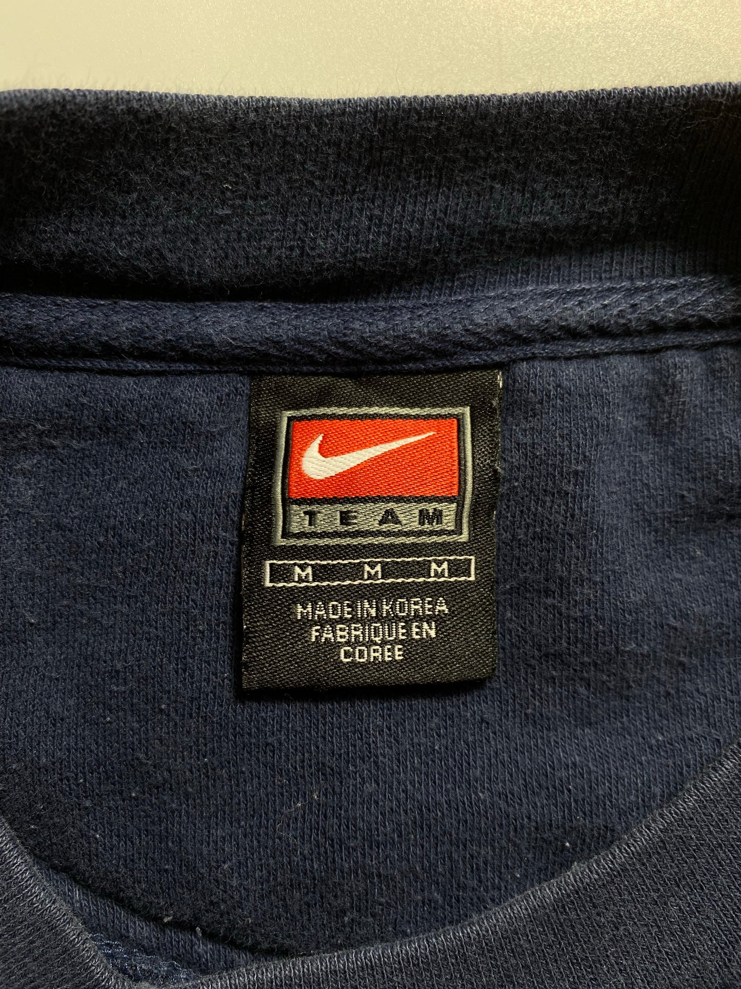 00' NIKE GEORGIA TECH Size M Vintage College Sweat-shirt / K8817