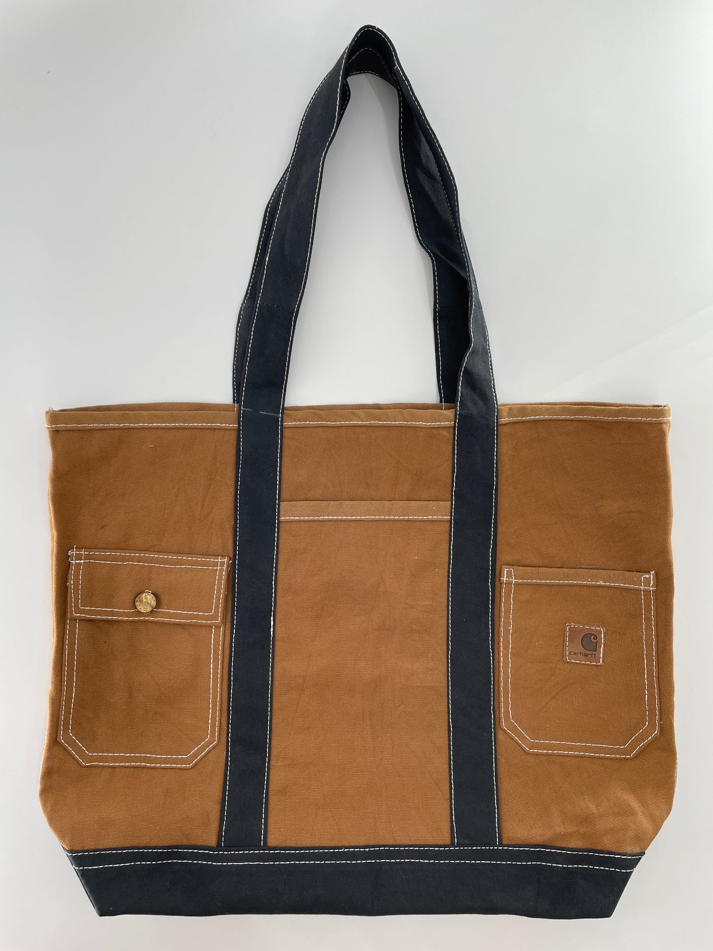 .Vintage Remake CARHARTT Duck Tote-Bag / A8774