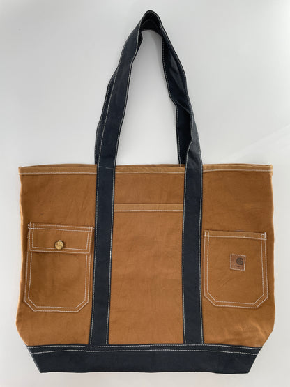.Vintage Remake CARHARTT Duck Tote-Bag / A8774