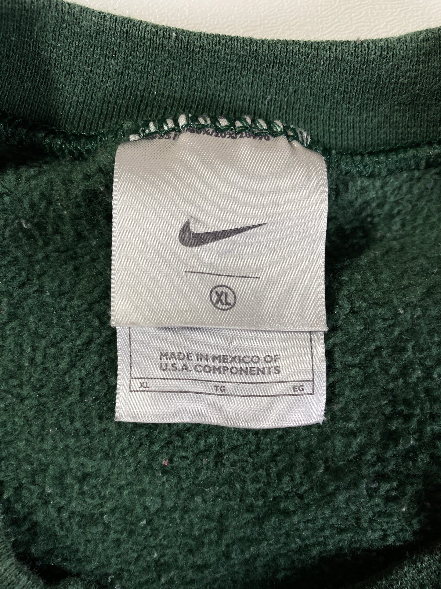 90’s NIKE MINI SWOOSH Size XL Vintage Sweat-shirt / A6311