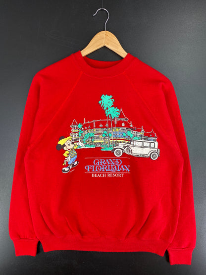 90’s DISNEY MICKEY Made in USA Size M Vintage Sweat-Shirt / A4052