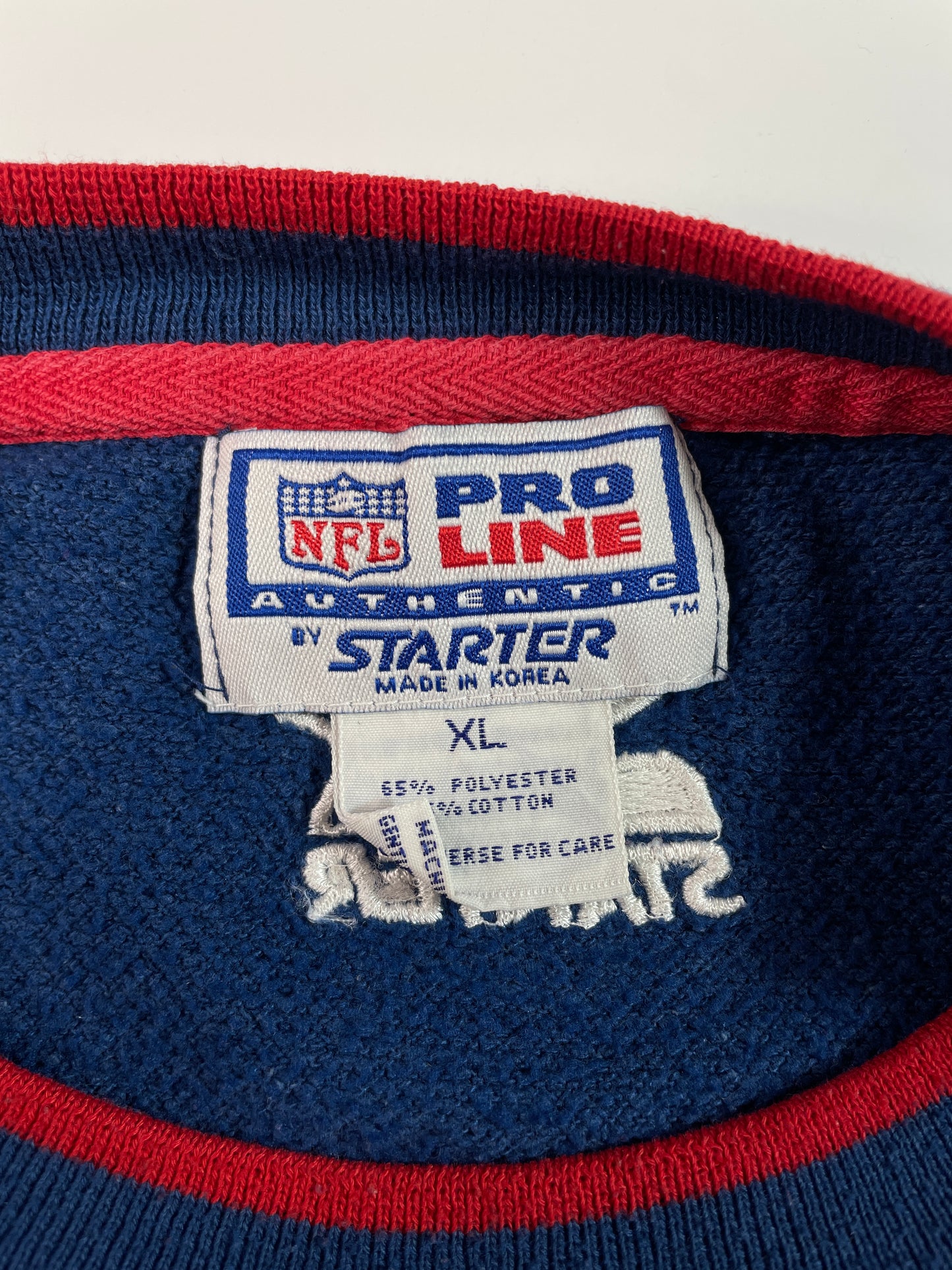 90’s STARTER x NEW ENGLAND PATRIOTS Size XL Vintage NFL Sweat-shirt / E5557S