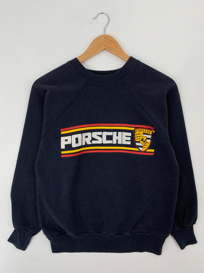 80’s PORSCHE Made in USA Size M Sweat-shirt / A9653