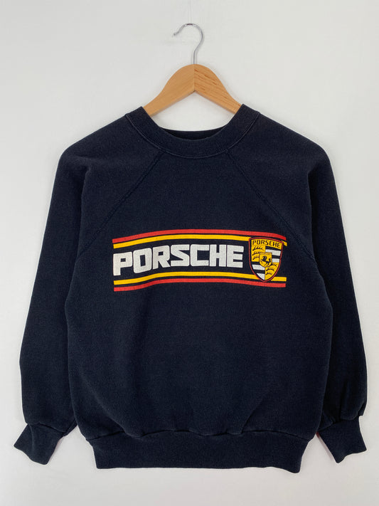 80’s PORSCHE Made in USA Size M Sweat-shirt / A9653