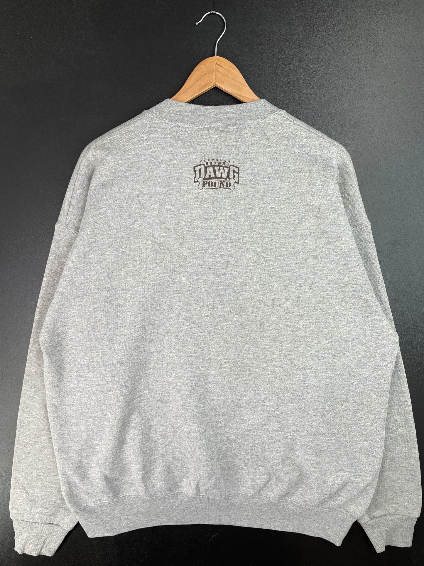 1998 CLEVELAND BROWNS Made in USA Size XL Vintage NFL Sweat-Shirt / A9464