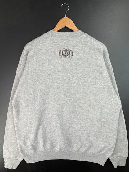 1998 CLEVELAND BROWNS Made in USA Size XL Vintage NFL Sweat-Shirt / A9464