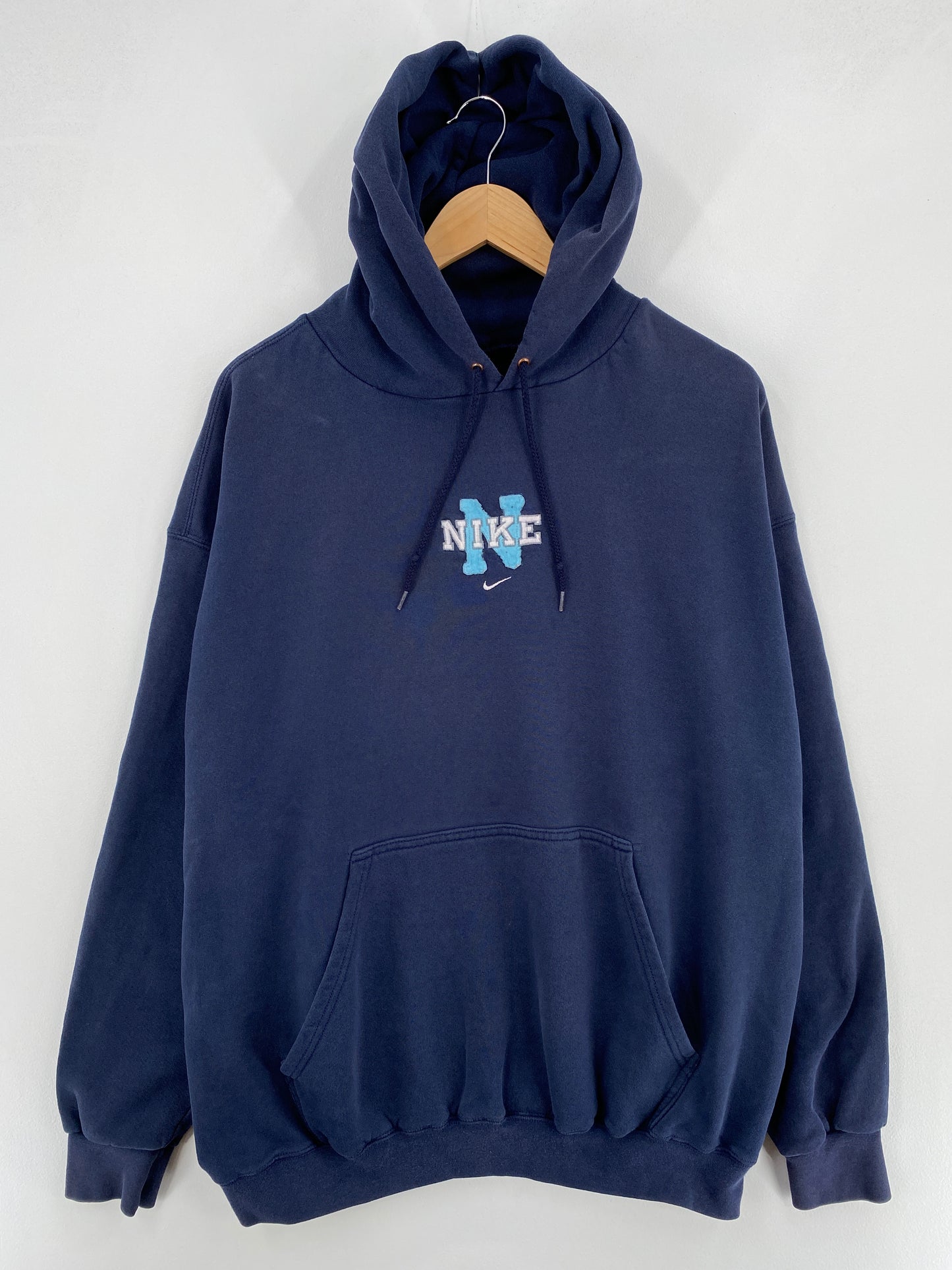 90's NIKE Size XL Vintage Hoodie Sweat-Shirt / E1048