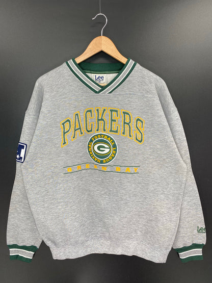 00' GREEN BAY PACKERS Size L Vintage NFL Sweat-Shirts / K8388