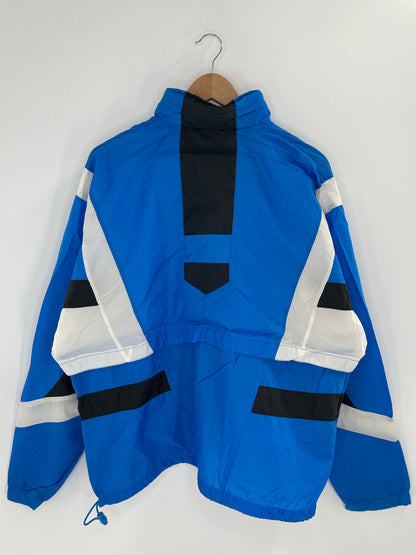 .90's NIKE Silver Tag Size L Vintage Zip-up Nylon Jacket / A8845