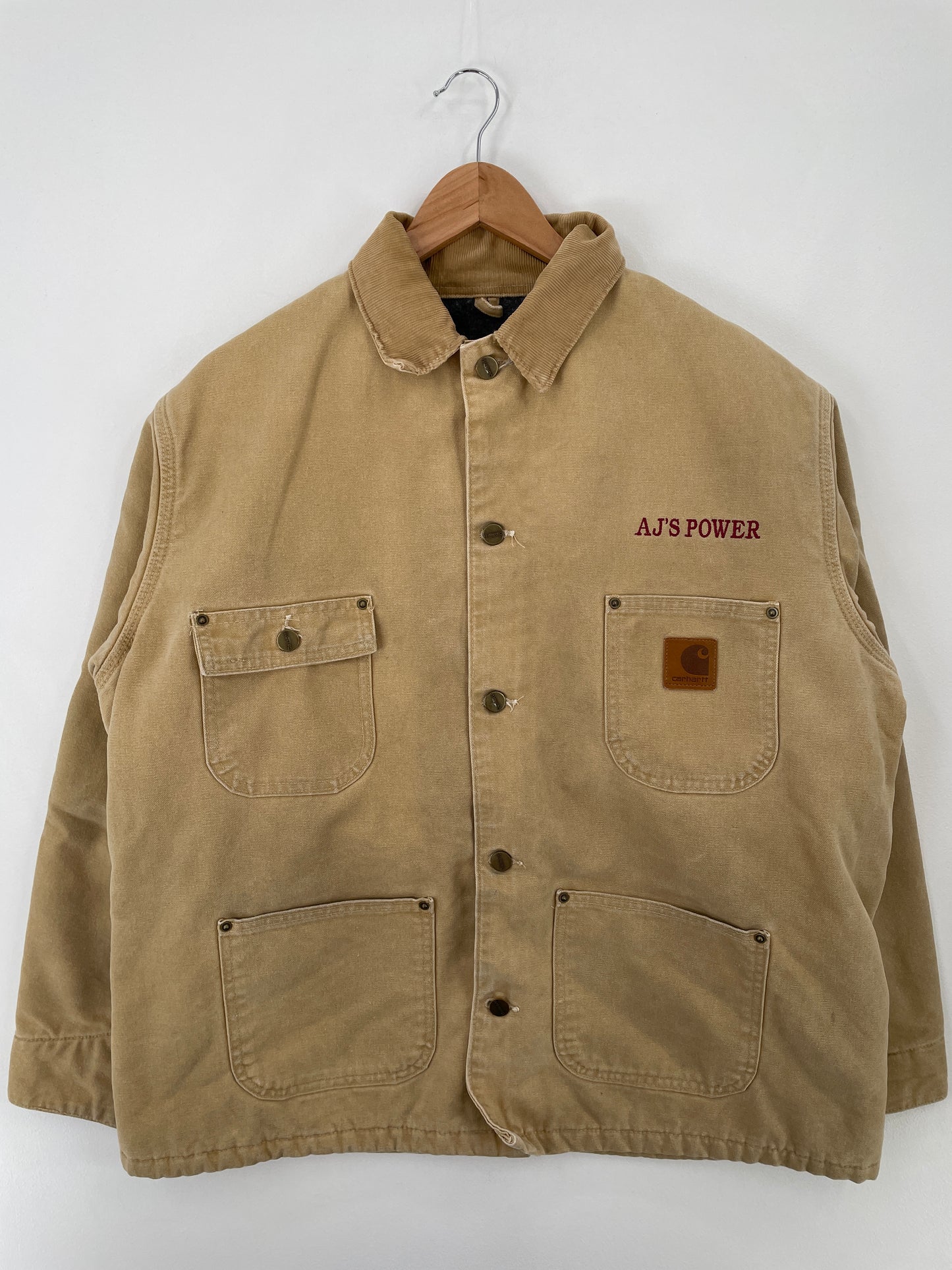 Vintage CARHARTT Made in USA Size L Duck Jacket / A9956