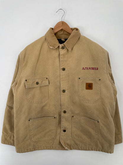 Vintage CARHARTT Made in USA Size L Duck Jacket / A9956