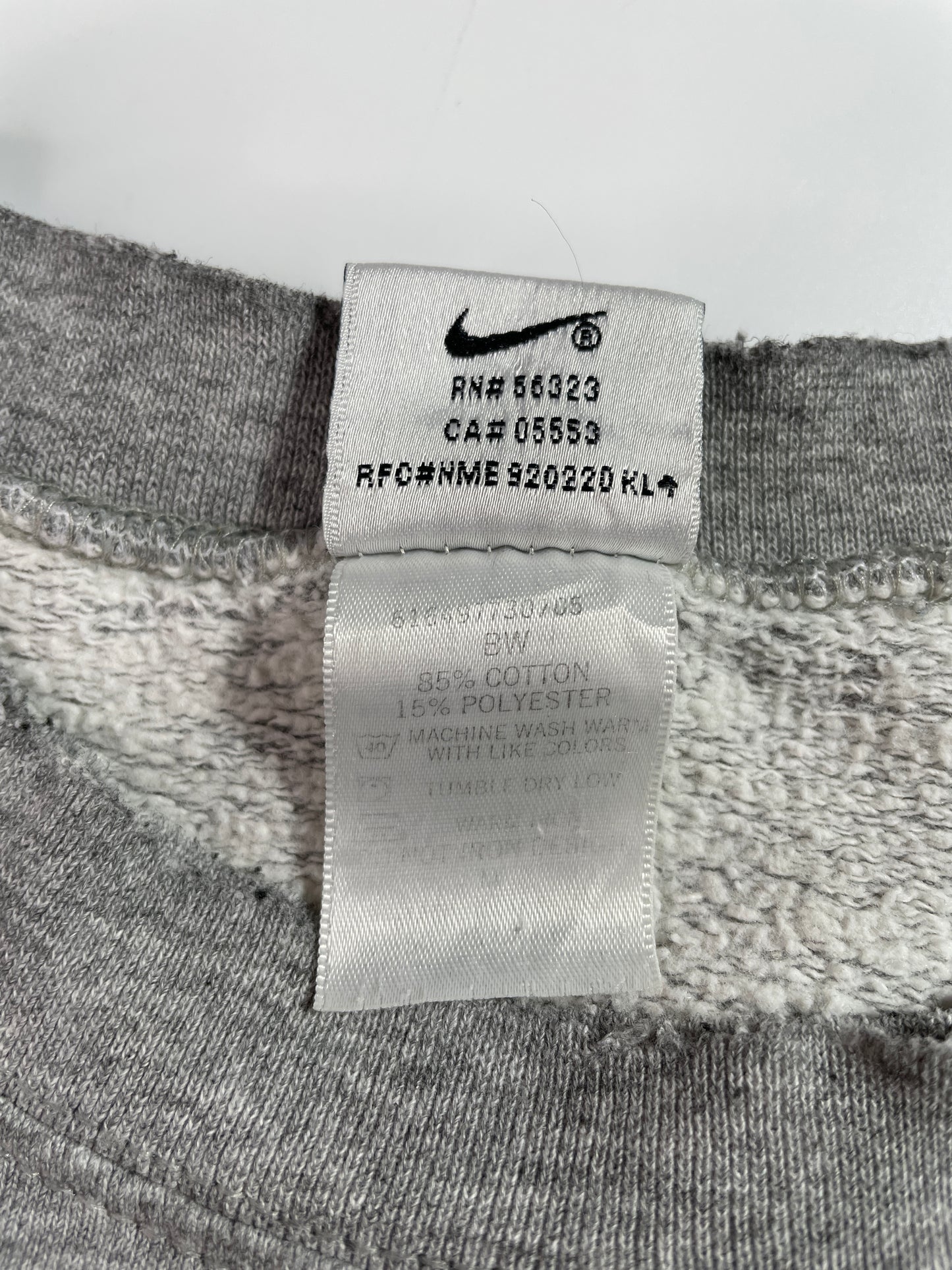 90's NIKE x SYRACUSE FOOTBALL Made in USA Size M Vintage College Sweat-shirt / E3197S