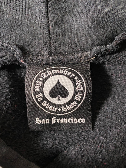 Vintage THRASHER Size XL Hoodie Sweat-shirt / K7059