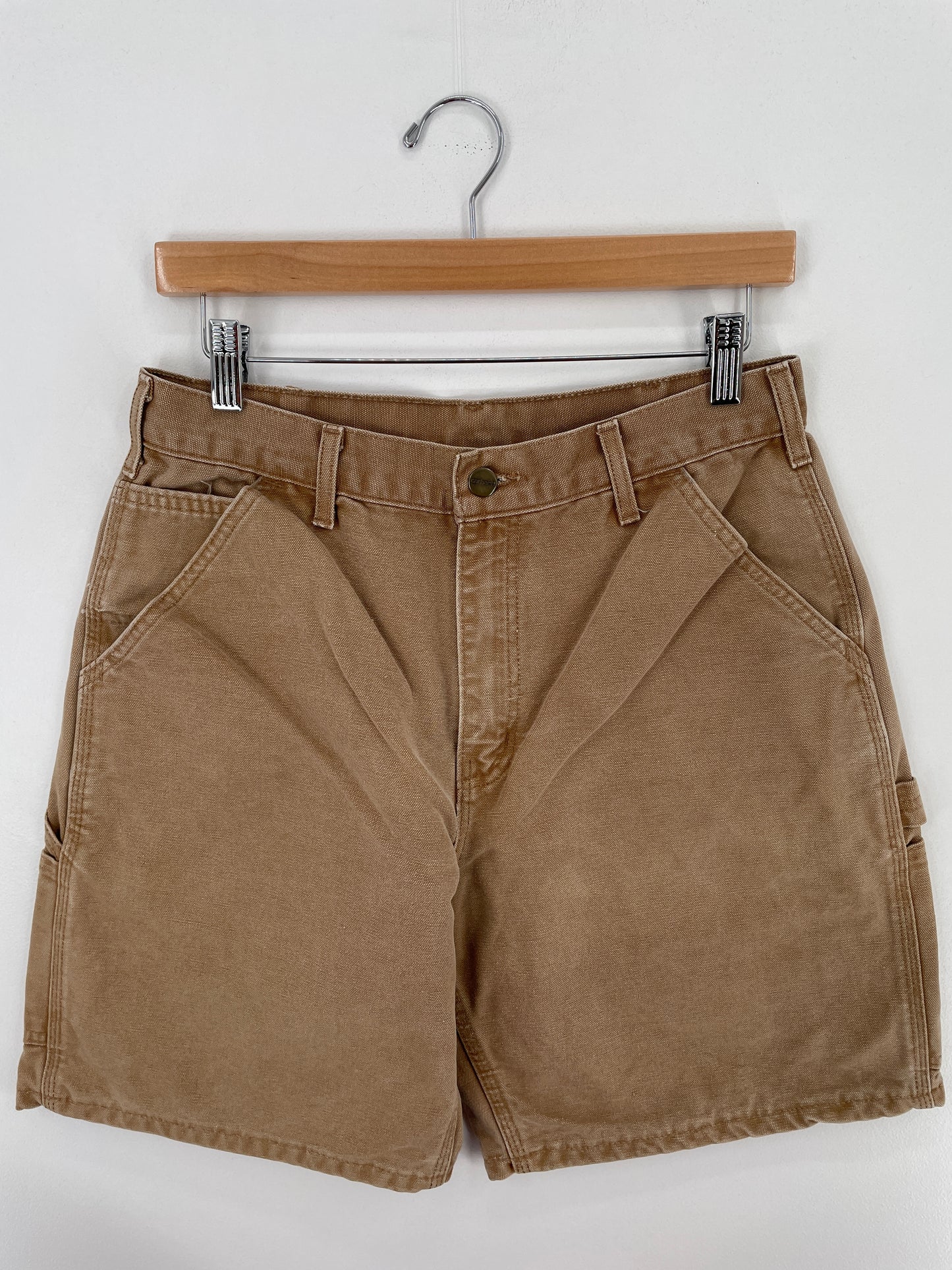 Vintage CARHARTT Made in USA Size W30xL7.5 Duck Shorts / A4276
