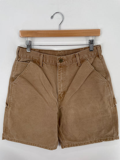 Vintage CARHARTT Made in USA Size W30xL7.5 Duck Shorts / A4276
