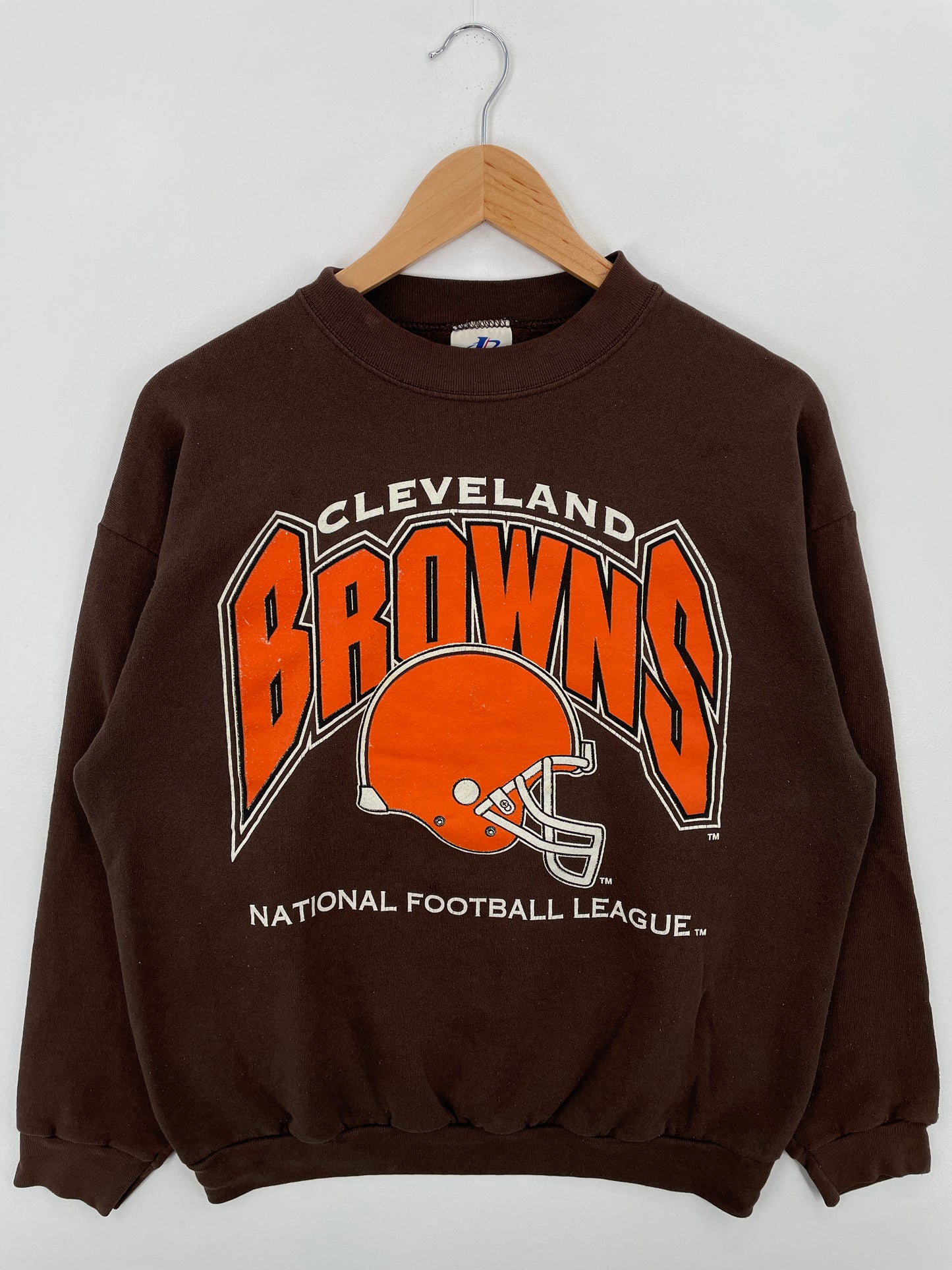 90s' CLEVELAND BROWNS Size L Vintage NFL Sweat-Shirt / A6492