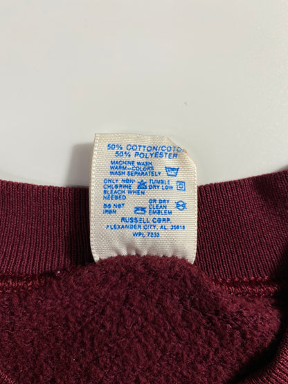 90's TEXAS A&M Made in USA Size L Vintage College Sweat-shirt / A4327