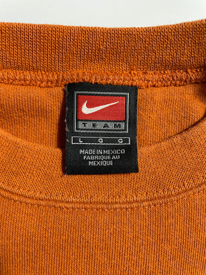 00' NIKE x TEXAS Size L Vintage College Sweat-shirt / E628