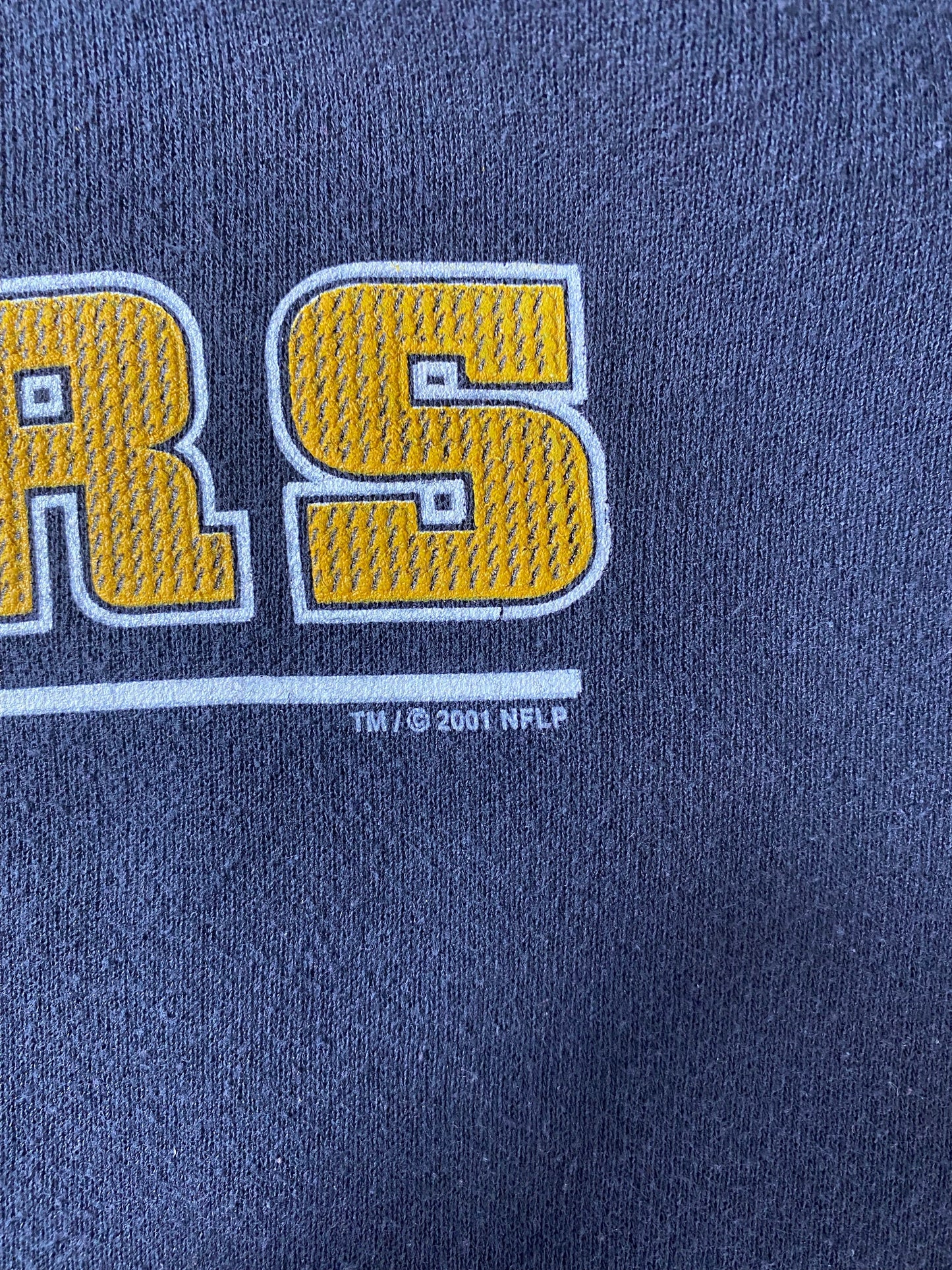 2001 PITTSBURGH STEELERS Size No Tag (Approx.L) Vintage NFL Sweat-Shirt / A8087